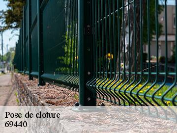 Pose de cloture 69440