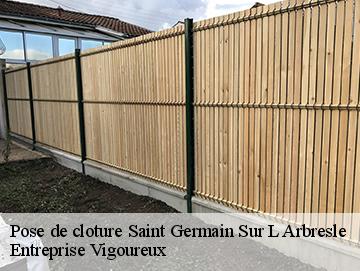Pose de cloture saint-germain-sur-l-arbresle-69210 LC Elagage
