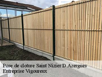 Pose de cloture  saint-nizier-d-azergues-69870 LC Elagage